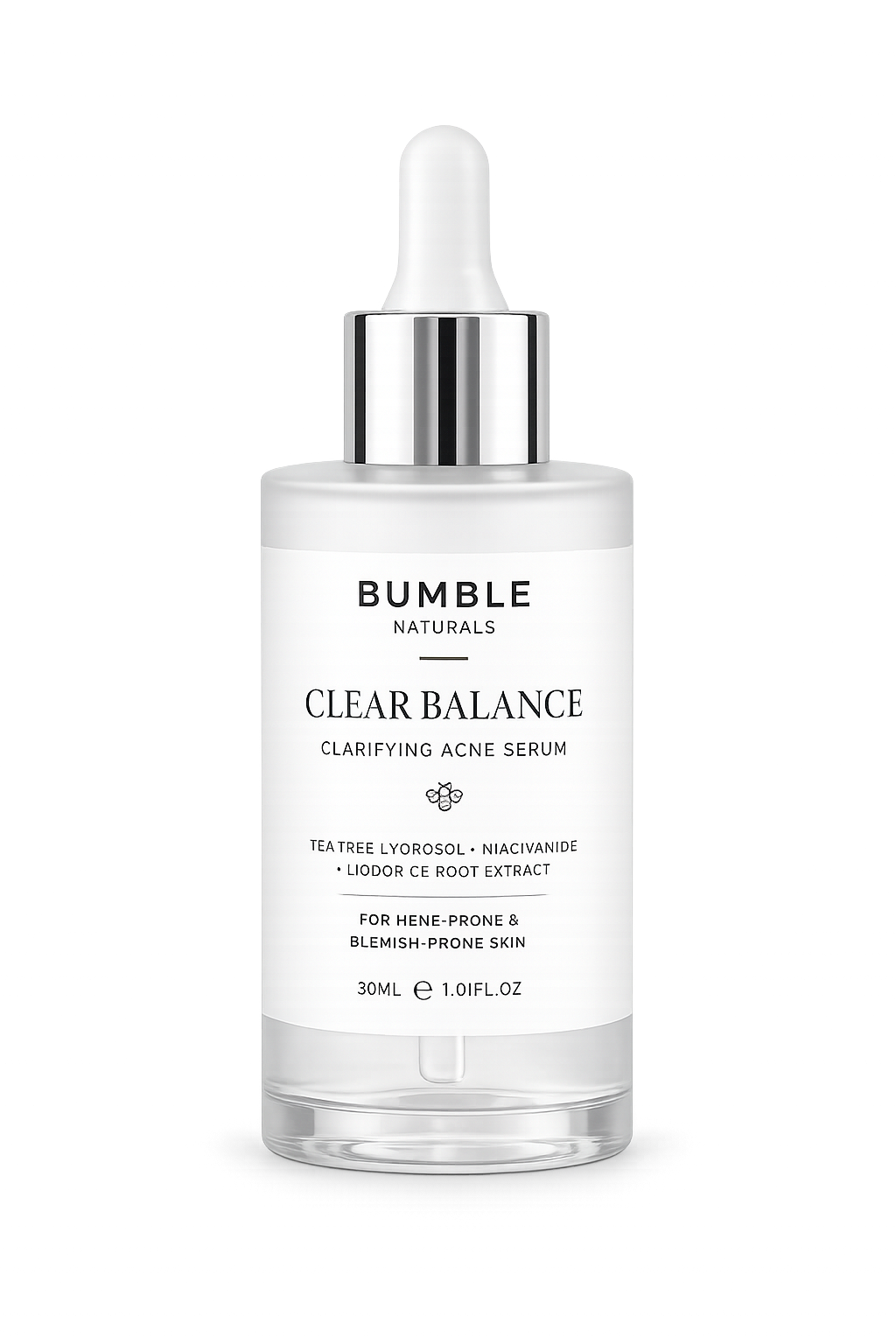 Clear serum tall